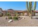 Charming single-story home featuring desert landscaping and mature saguaro cactus at 1435 Leisure World --, Mesa, AZ 85206
