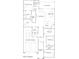Layout showcasing the home's spacious rooms, including an owner's suite and 3-car garage at 15032 W Gray Fox Trl, Surprise, AZ 85387