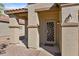 Welcoming front porch with decorative security door and neutral color scheme at 2910 W Allens Peak Dr, San Tan Valley, AZ 85144