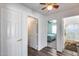 Hallway featuring an access to a bedroom and bathroom at 3702 W Megan St, Chandler, AZ 85226