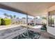 Covered patio with a view of the backyard at 3702 W Megan St, Chandler, AZ 85226