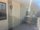 Patio with chairs at 5518 E Lindstrom Ln # B3, Mesa, AZ 85215