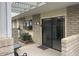 Private patio area accessible via sliding glass door, perfect for outdoor living at 5518 E Lindstrom Ln # B3, Mesa, AZ 85215