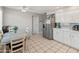 Modern kitchen with stainless steel appliances and tile flooring at 7546 E Clovis Cir, Mesa, AZ 85208