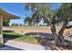 Lovely golf course view from patio with mature landscaping and peaceful ambiance at 12834 W Ashwood Dr, Sun City West, AZ 85375