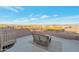 Rooftop patio with comfortable seating and scenic views of the desert landscape at 29423 N 145Th Pl, Scottsdale, AZ 85262