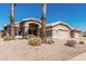 Charming single-story home with desert landscaping and a spacious two-car garage at 4102 E Cathedral Rock Dr, Phoenix, AZ 85044