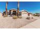Single-story home with a two-car garage and well-maintained desert landscaping at 4102 E Cathedral Rock Dr, Phoenix, AZ 85044
