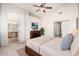 Spacious main bedroom with vaulted ceiling, ensuite bath, and plenty of natural light at 4102 E Cathedral Rock Dr, Phoenix, AZ 85044