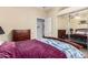 A well-lit bedroom has a ceiling fan and a mirror sliding door closet at 1015 S Val Vista Dr # 81, Mesa, AZ 85204
