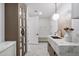 Well-organized mudroom with built-in storage, marble countertop, and stylish accents at 10541 E Windrose Dr, Scottsdale, AZ 85259