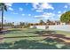 The on-property tennis court is perfect for active recreation and sports enthusiasts at 10541 E Windrose Dr, Scottsdale, AZ 85259