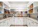 Well-organized pantry with ample shelving and counter space, perfect for storage and food preparation at 11212 N Miller Rd, Scottsdale, AZ 85260