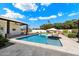 Beautiful backyard with a sparkling pool, perfect for summer relaxation at 11212 N Miller Rd, Scottsdale, AZ 85260