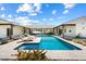 Stunning pool in a beautiful backyard, perfect for relaxation and entertaining at 11212 N Miller Rd, Scottsdale, AZ 85260