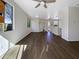 Bright and airy living room featuring sleek flooring, recessed lighting, and windows providing natural light at 1131 E Catino St, San Tan Valley, AZ 85140