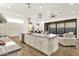 Open concept kitchen with a large kitchen island, modern appliances, and plenty of counter space at 14715 N Adero Canyon Dr, Fountain Hills, AZ 85268