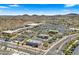 Aerial view of the local shopping center, offering convenient retail and dining options for the community residents at 15720 S 182Nd Ave, Goodyear, AZ 85338