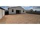Wide open backyard ready for new landscaping at 15782 W Cheryl Dr, Waddell, AZ 85355