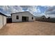 View of a spacious backyard with privacy walls offering room to customize at 15782 W Cheryl Dr, Waddell, AZ 85355