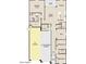 Floor plan of the home including the bedrooms, bathrooms, garages, and backyard at 15782 W Cheryl Dr, Waddell, AZ 85355
