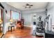 Cozy bonus room with great natural light and exercise equipment at 15830 E Eagle Crest Rd, Fountain Hills, AZ 85268