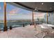 Outdoor patio with amazing mountain views and comfortable seating, perfect for relaxing at sunset at 15830 E Eagle Crest Rd, Fountain Hills, AZ 85268