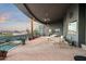 This covered patio is great for outdoor dining with its amazing views of the pool and mountains at 15830 E Eagle Crest Rd, Fountain Hills, AZ 85268