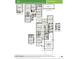Detailed floor plan showcasing the layout of a five bedroom, three and a half bath home with a loft and 3-car tandem garage at 17300 W Dahlia Dr, Surprise, AZ 85388