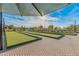 Enjoy outdoor games on these well-maintained bocce ball courts, perfect for leisure and community engagement at 17347 W Chama Dr, Surprise, AZ 85387