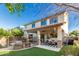 Beautiful home featuring a covered patio and fenced backyard, perfect for outdoor living and entertaining at 2744 E Donato Dr, Gilbert, AZ 85298