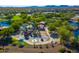 Aerial view showcasing the neighborhood playground with colorful structures at 2829 W Haley Dr, Anthem, AZ 85086