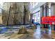 Indoor climbing wall with colorful holds, rock-like texture, and a seating area for climbers at 2829 W Haley Dr, Anthem, AZ 85086