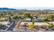 Stunning aerial view of the neighborhood showcasing the lush trees and beautiful homes in a desirable community at 3226 E Lazy Ln, Phoenix, AZ 85028