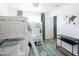 Bright bedroom with bunk beds, modern decor, and ample natural light at 3326 N 82Nd Pl, Scottsdale, AZ 85251