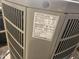 Energy-efficient HVAC unit with detailed specifications for optimal home climate control at 607 W Palo Verde St, Gilbert, AZ 85233