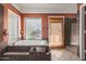 Luxurious main bathroom features a large soaking tub, frosted window, and a glass-enclosed shower at 607 W Palo Verde St, Gilbert, AZ 85233