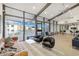 Spacious community lobby area featuring contemporary decor and ample natural light at 8055 E Thomas Rd # A102, Scottsdale, AZ 85251