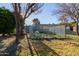 Fenced backyard with mature trees, providing privacy and shade at 14251 N 182Nd Ave, Surprise, AZ 85388