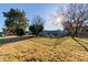 Expansive backyard with metal fencing and large trees, providing shade at 14251 N 182Nd Ave, Surprise, AZ 85388