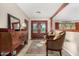 Inviting home foyer with wood accents, tile flooring, and lots of natural light at 14251 N 182Nd Ave, Surprise, AZ 85388