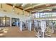 Community gym boasting an array of state-of-the-art weight training equipment and ample space at 2009 E Lindrick Dr, Gilbert, AZ 85298