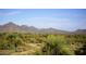 The desert landscape features low-lying desert vegetation with mountains in the distance at 20100 N 78Th Pl # 2210, Scottsdale, AZ 85255