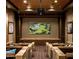 Private theater room with comfortable seating and a large projection screen at 20100 N 78Th Pl # 2210, Scottsdale, AZ 85255