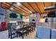 Expansive outdoor kitchen featuring a pizza oven, bar seating, and al fresco dining area at 20125 E Via Del Rancho --, Queen Creek, AZ 85142
