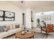 Bright and airy living room with modern decor and comfortable seating arrangement, ideal for relaxation and entertaining at 2035 S Elm St # 114, Tempe, AZ 85282