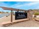 Solera Community Center sign framed by desert landscaping on a sunny day at 32177 N Echo Canyon Rd, San Tan Valley, AZ 85143