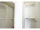 Walk-in closet with built-in shelving and ample storage space at 4808 N 24Th St # 908, Phoenix, AZ 85016