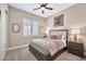 Bright bedroom with window and warm decor at 4944 E Dale Ln, Cave Creek, AZ 85331