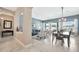 Bright living area with comfortable seating, large windows, and a view into the dining room at 4944 E Dale Ln, Cave Creek, AZ 85331